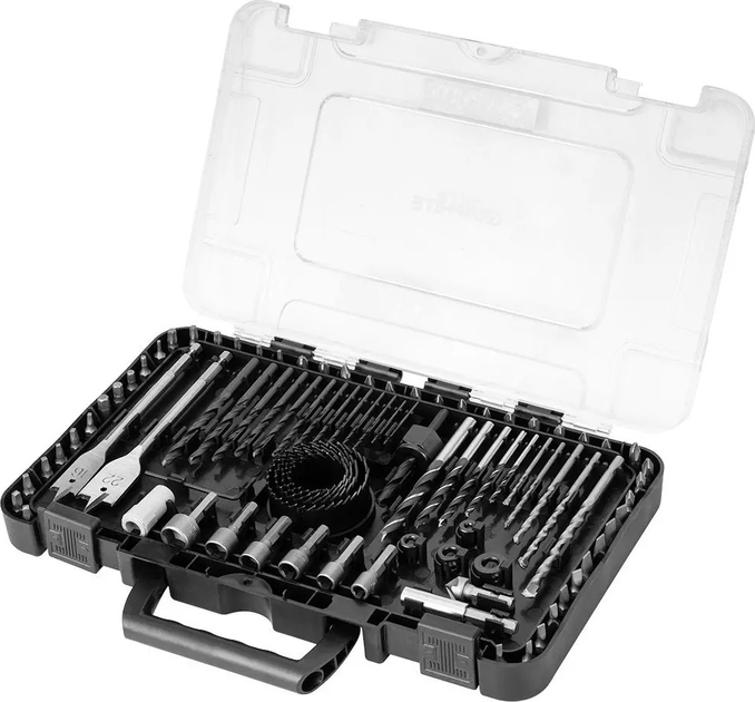 Набір свердл і біт Graphite 56H621 90 шт. (5902062024534) - зображення 2