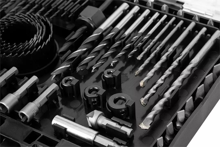 Набір свердл і біт Graphite 56H621 90 шт. (5902062024534) - зображення 5