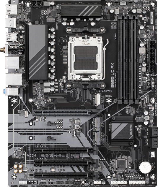 Płyta główna Gigabyte B650 UD AX (sAM5, AMD B650, PCI-Ex16) - obraz 1