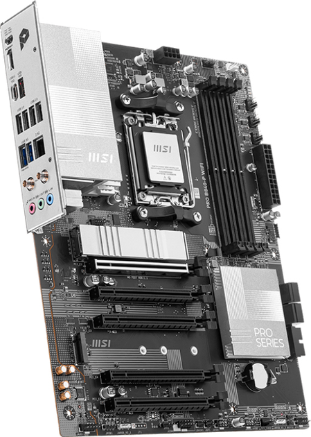 Материнська плата MSI PRO B840-P Wi-Fi (sAM5, AMD B840, PCI-Ex16) - зображення 2