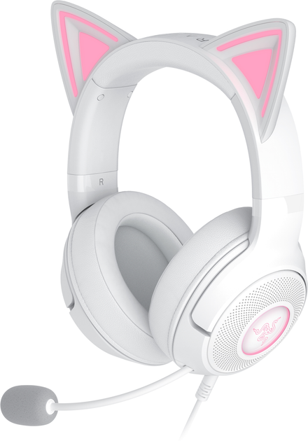 Słuchawki Razer Kraken Kitty V2 White (RZ04-04730600-R3M1) - obraz 1