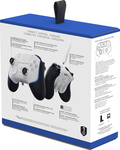 Gamepad Razer Wolverine V2 PRO for PS5 White (RZ06-04710200-R3G1) - obraz 10