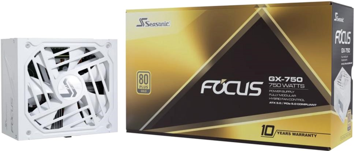 Блок живлення Seasonic Focus GX 750W White (FOCUS GX-750-V4-WHITE) - зображення 10