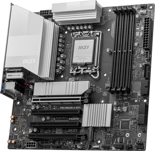 Płyta główna MSI PRO B860M-A Wi-Fi (s1851, Intel B860, PCI-Ex16) - obraz 3