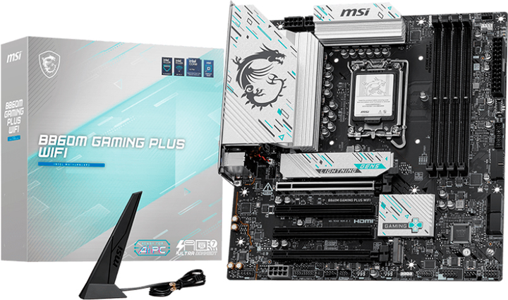 Płyta główna MSI B860M Gaming Plus Wi-Fi (s1851, Intel B860, PCI-Ex16) - obraz 5