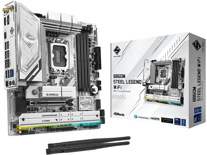 Płyta główna ASRock B860M Steel Legend Wi-Fi (s1851, Intel B860, PCI-Ex16) - obraz 6