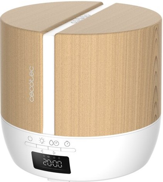 Nawilżacz powietrza Cecotec Pure Aroma 550 Connected White Woody - obraz 1