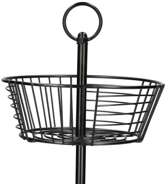 Patera na owoce Duncan dwupiętrowa 27x41 cm (5902869970096) - obraz 3