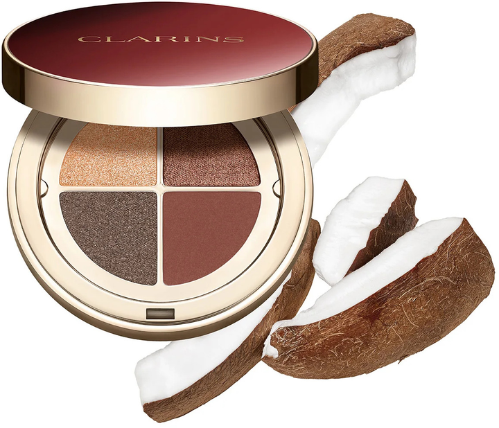 Палетка тіней для повік Clarins Ombre 4 Couleurs 10 Maple Gradation 4.2 г (3666057238482) - зображення 2