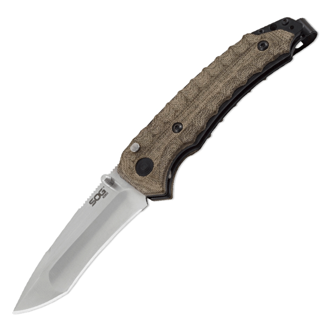 Нож SOG Kiku Satin dual direction, VG10 (KU-3001) - изображение 1