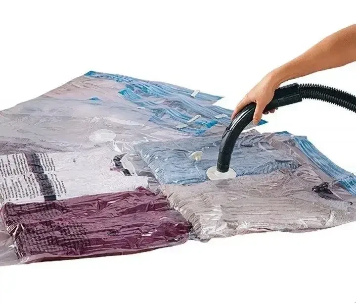 Вакуумні пакети Vacuum Bag 70*100 см A0033 для зберігання речей упаковка 12 шт 0224 - зображення 4