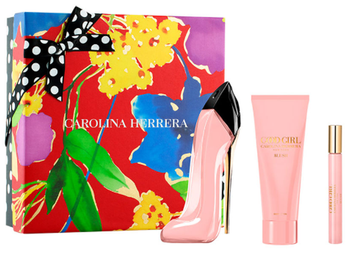 Zestaw damski Carolina Herrera Good Girl Blush Woda perfumowana 80 ml + Miniaturka Woda perfumowana 10 ml + Balsam do ciała 100 ml (8411061110287) - obraz 1