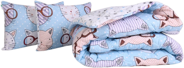Набір MirSon №2807 Color Fun Line Whales дві ковдри літні полуторні 155x215 EcoSilk + дві наволочки 50x70 від Rozetka на платформі USKIDKA Акція на Набір MirSon №2807 Color Fun Line Whales дві ковдри літні полуторні 155x215 EcoSilk + дві наволочки 50x70 від Rozetka