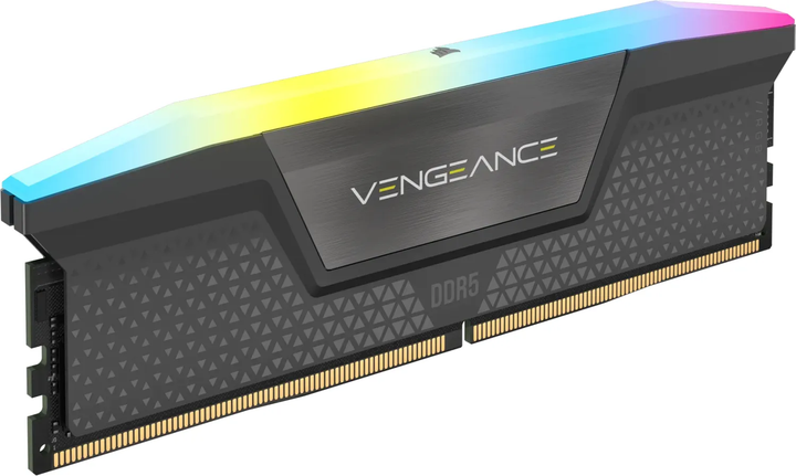 Оперативна пам'ять Corsair DDR5-5200 32768MB PC5-41600 Vengeance RGB Black (CMH32GX5M1B5200Z40) - зображення 2
