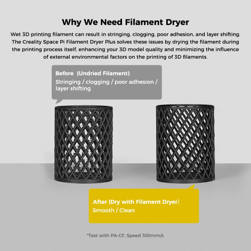 Сушка Creality Space Pi Filament Dryer Plus TWO ROLLS на 2 катушки - изображение 5