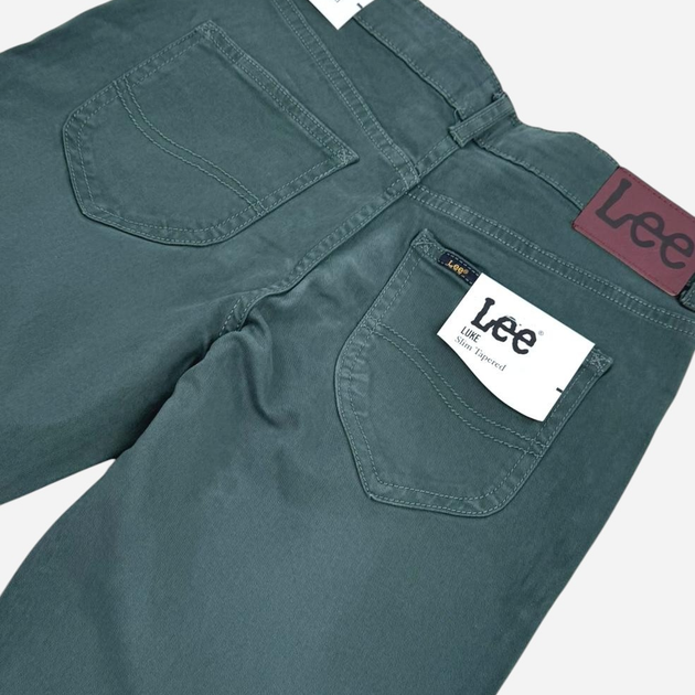 Jeansy regular fit młodzieżowe chłopięce Lee LEE0015T-E91 164-170 cm Zielone (5059118796553) - obraz 3