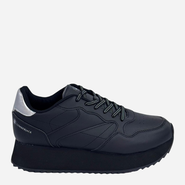 Жіночі снікери Lumberjack Linette SW72711-002S01CB003 38 25 см Чорні (8050990671553) - зображення 1