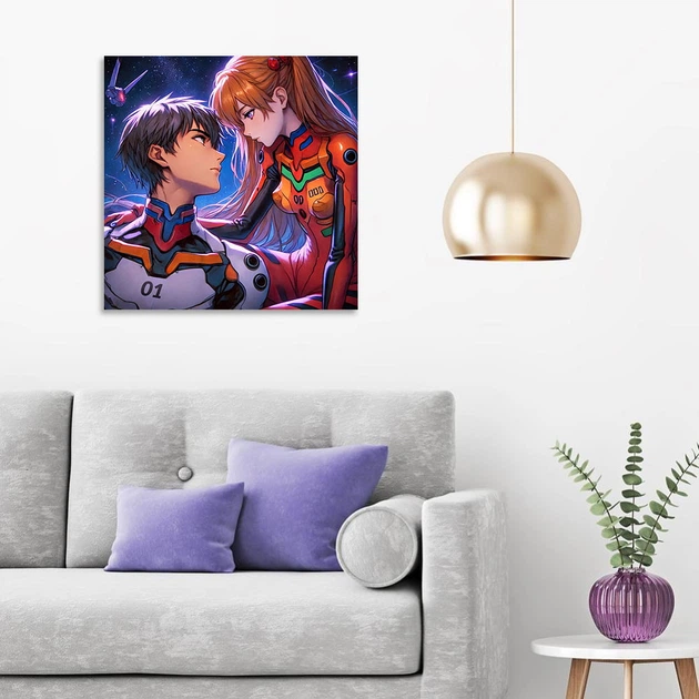 Алмазна Мозаїка SHLab Аніме Evangelion Сіндзі Ікарі та Аска SHS-40379 40x40 см (Повна Викладка) (40379) - Фото 4 Алмазна Мозаїка SHLab Аніме Evangelion Сіндзі Ікарі та Аска SHS-40379 40x40 см (Повна Викладка) (40379) - зображення 4