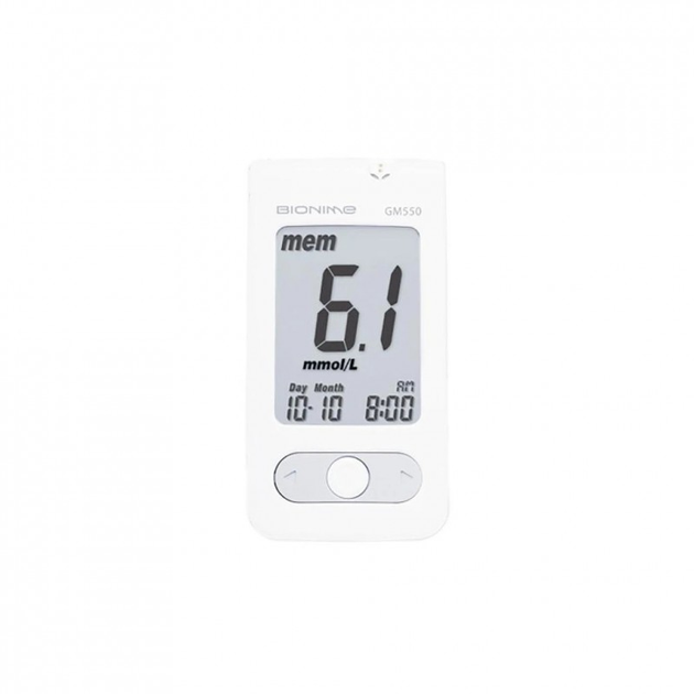Глюкометр Bionime Rightest GM550 (4710627333486) (249848) - зображення 1