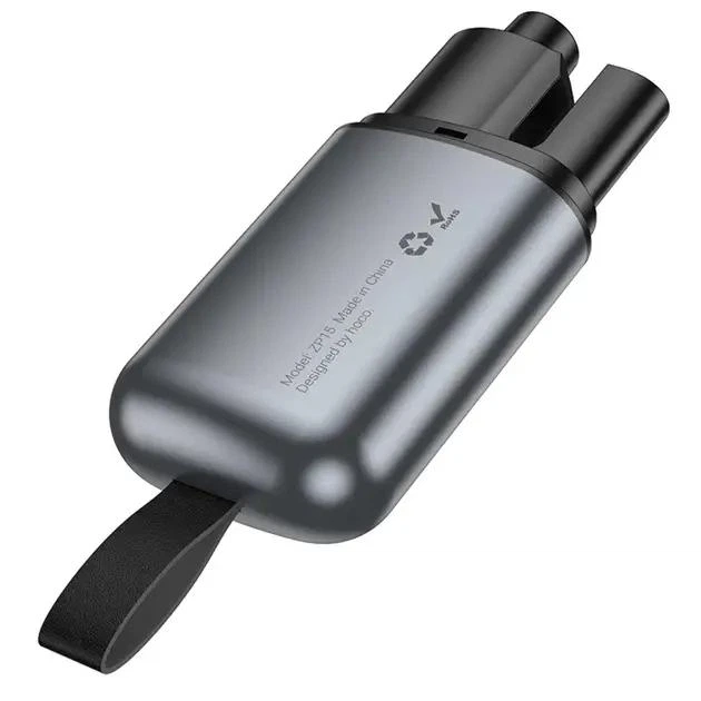 Автомобільний молоток Hoco ZP15 King Car Safety Hammer Grey - зображення 6