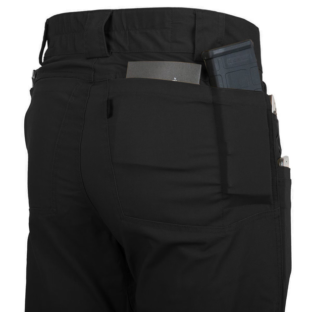 Брюки Helikon Greyman Tactical DuraCanvas, Black, W30/L32 - изображение 7