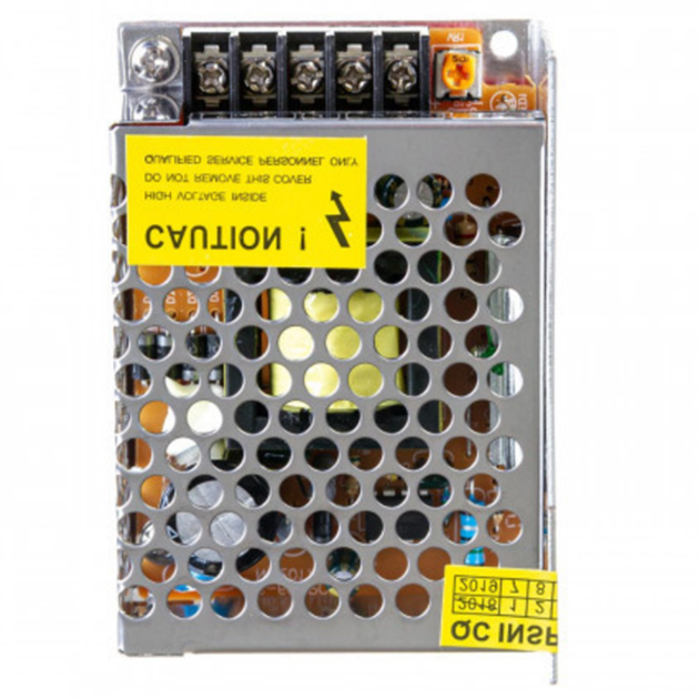 Блок питания Compact LED Technologies PSС12VDC-5A-60W 85–264 V AC > 12 V DC 5 A 60 Вт 85×58×37 мм корпус металл вес 0,65 кг - изображение 5