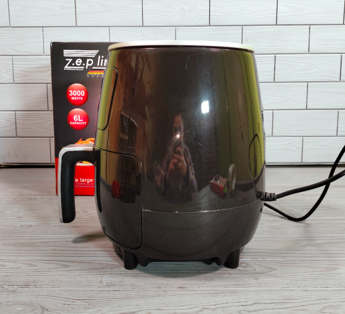 Аерофритюрница Zepline ZP-085 6л 3000W электрическая - изображение 6