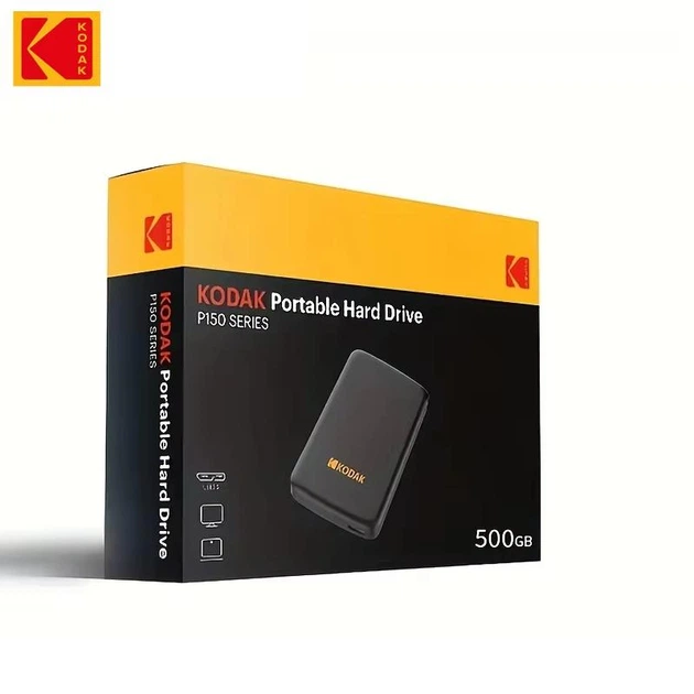 Зовнішній жорсткий диск Kodak 512gb, USB 3.0 – фото, відгуки