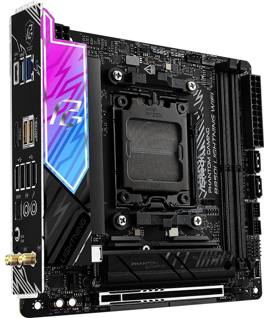 Płyta główna ASRock B850I Lightning Wi-Fi (sAM5, AMD B850, PCI-Ex16) - obraz 3