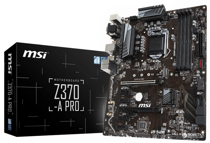 Материнская плата MSI Z370-A PRO (s1151, Intel Z370, PCI-Ex16