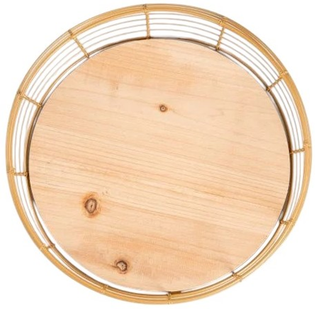 Кошик для фруктів Homla Sandia великий золотистий 33×13 см (5906496730849) - зображення 3