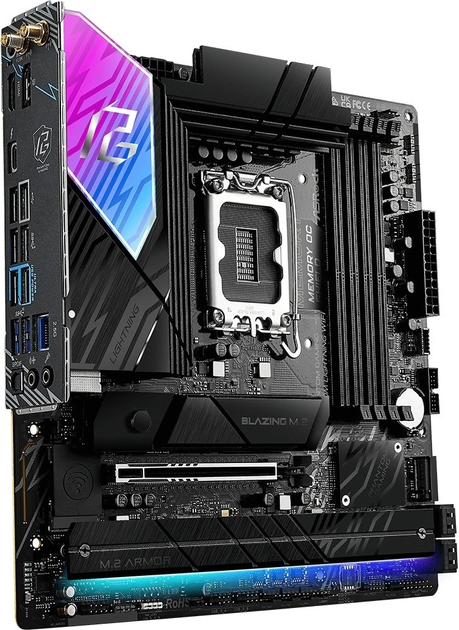 Płyta główna ASRock B860M Lightning Wi-Fi (s1851, Intel B860, PCI-Ex16) - obraz 3