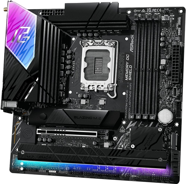 Płyta główna ASRock B860M Lightning Wi-Fi (s1851, Intel B860, PCI-Ex16) - obraz 4