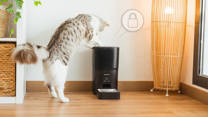 Автоматичний дозатор корму для тварин Cecotec Pumba 6000 Purrfect Meal Smart 6 L (8435484095655) - зображення 10