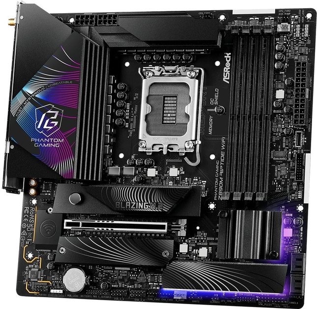 Płyta główna ASRock Z890M Riptide Wi-Fi (s1851, Intel Z890, PCI-Ex16) - obraz 4