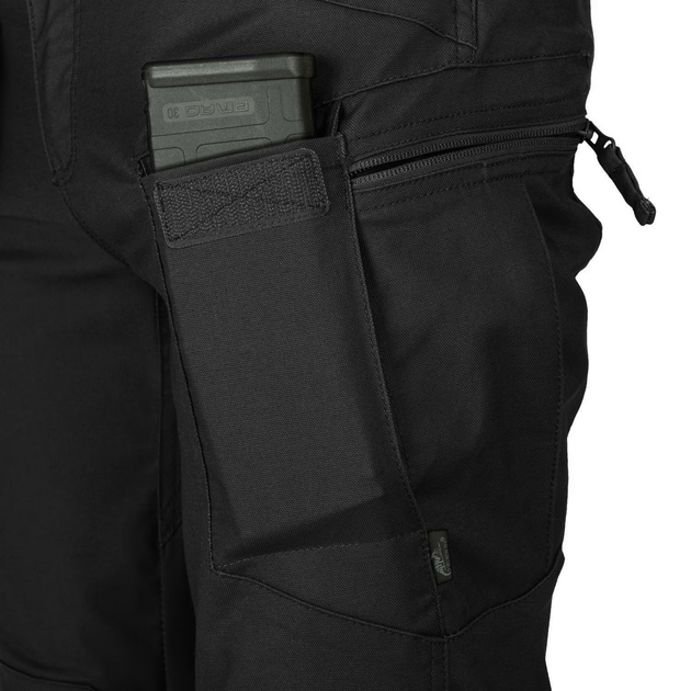 Брюки тактические демисезонные Helikon UTP PolyCotton Canvas, Black, W30/L34 - изображение 8