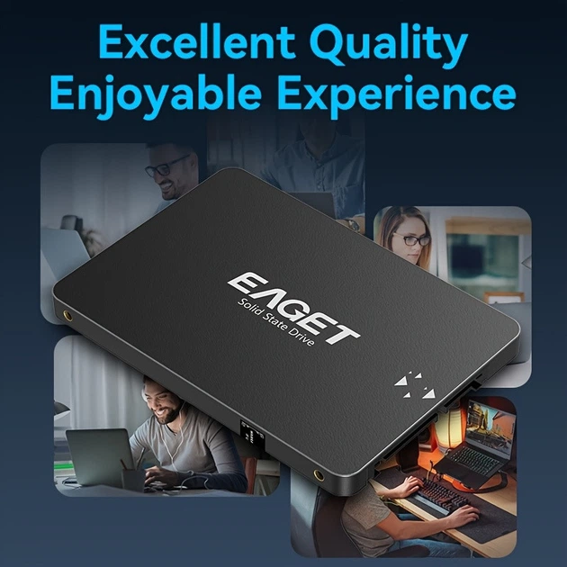 EAGET 240G 2.5インチSSD 4個セット SSD диск накопичувак Eaget 2.5