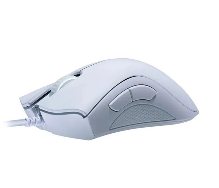 Геймерская проводная мышка Razer DeathAdder Essential 6400 dpi Белая - изображение 2