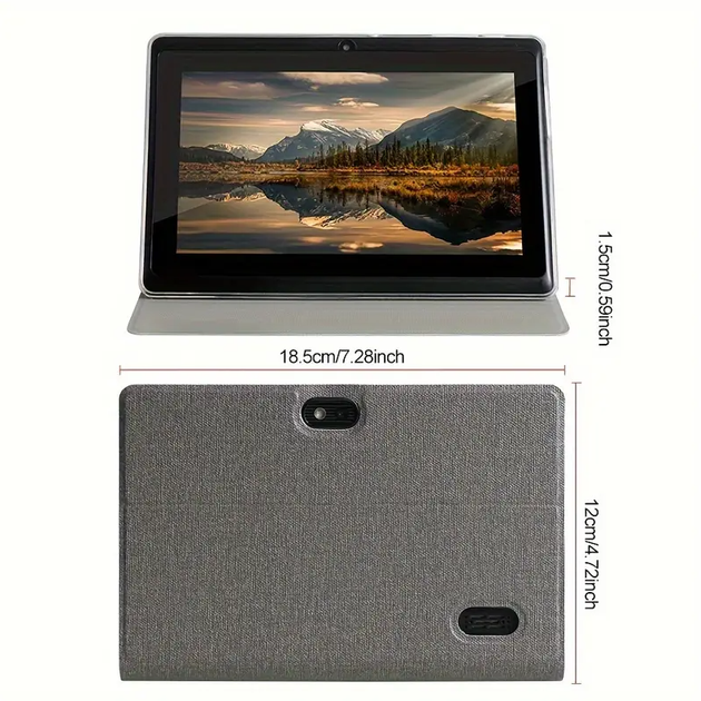 Планшет с Android 11 IPS экраном 7" Wi-Fi и USB Type-C с камерами 2/32Gb - изображение 2