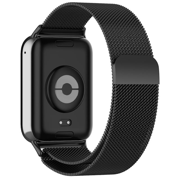 Ремінець міланська петля для Xiaomi Mi Smart Band 8 Pro | 9 Pro чорний - Фото 4 Ремінець міланська петля для Xiaomi Mi Smart Band 8 Pro | 9 Pro чорний - зображення 4
