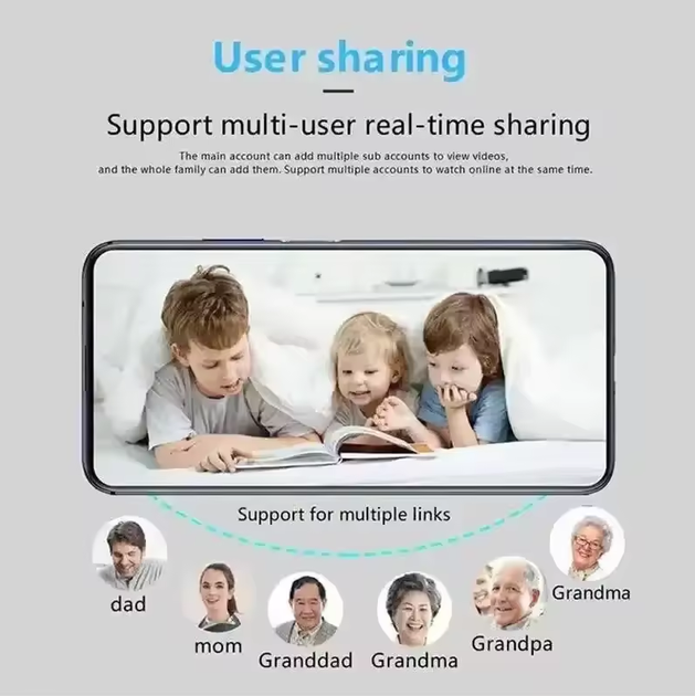 Беспроводная IP Wi-Fi мини-камера шар X5 Mini YsxLite с ночной съемкой и датчиком движения Черная - Фото 4 Беспроводная IP Wi-Fi мини-камера шар X5 Mini YsxLite с ночной съемкой и датчиком движения Черная - изображение 4
