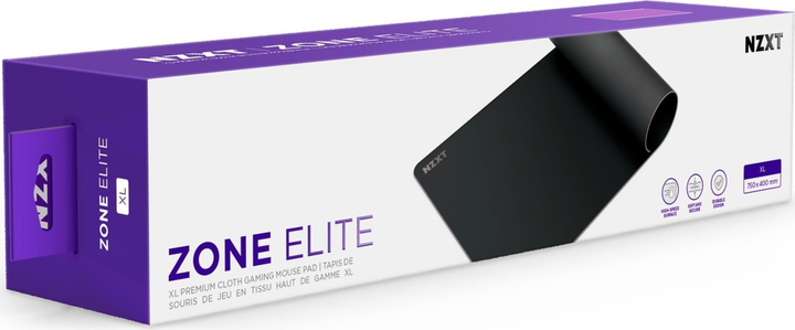 Ігрова поверхня NZXT Zone Elite XL Speed/Control (MM-XLGPR-BK) - зображення 6
