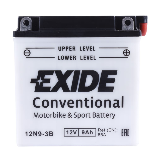 Акумулятори для мотоциклів EXIDE Moto 6CT 9Ah R+ 12N9-3B - зображення 1