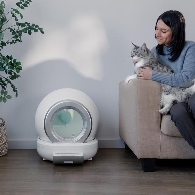Самоочисний лоток для котів Cecotec Pumba 7000 CleanKitty Compact Connected (8435782140859) - зображення 8
