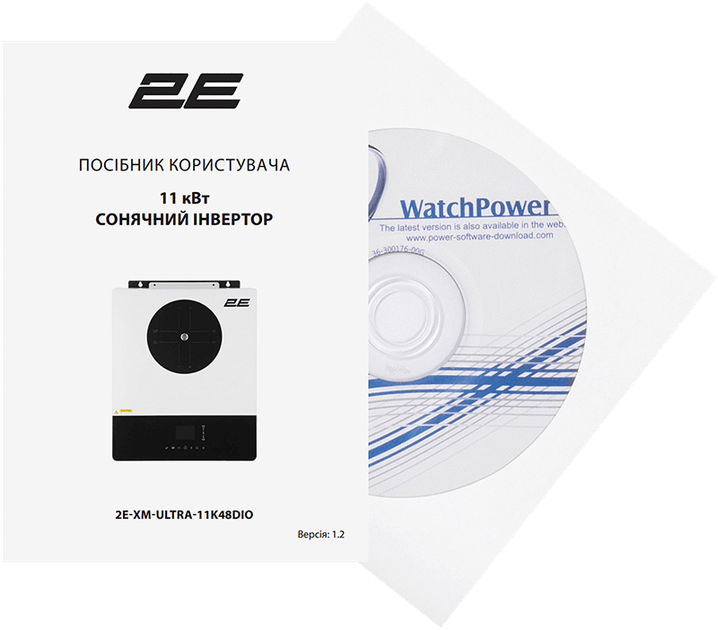 Гібридний ДБЖ 2E XM ULTRA 11кВт 48В 2 MPPT 2xTerminal in out - зображення 9