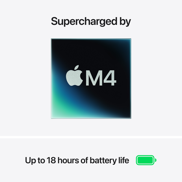 Ноутбук Apple MacBook Air 15.3" M4 16/512GB 2025 (MW1H3RU/A) (QWERTY+кирилиця) Silver - зображення 4