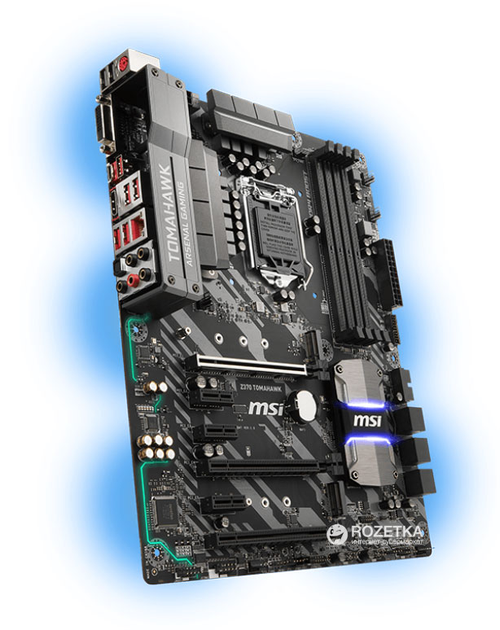 CPU MSI Z370 TOMAHAWK + Intel Core i5-8400 Материнская плата MSI Z370 Tomahawk (s1151, Intel Z370, PCI