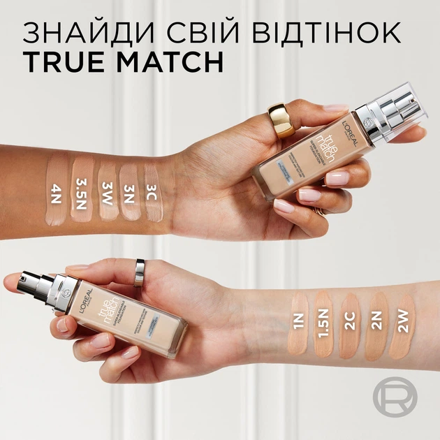 Легкий тональный крем для лица L'Oreal Paris True Match Super