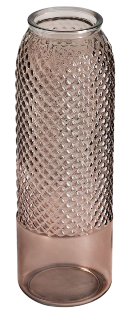 Wazon HOMLA Mikka szklany brązowy 45 cm (5904183896434) - obraz 2