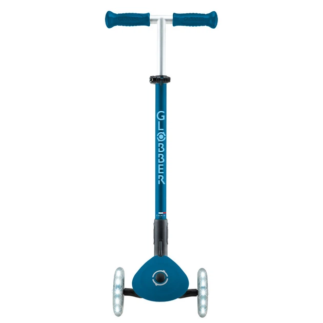 Дитячий самокат Globber Primo Foldable Plus Lights Petrol Blue от 3 до 9 лет (439-601-2) - зображення 5